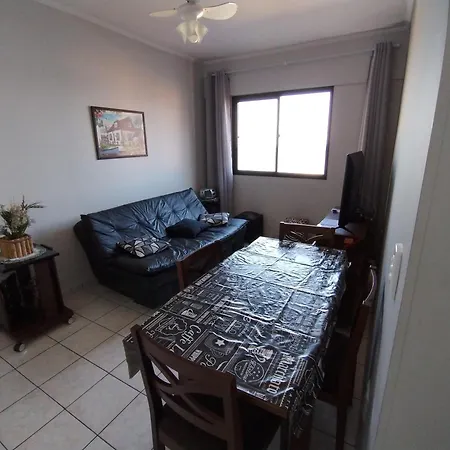 Apartamento Pe Na Areia E Vista Mar A 20 Metros Da Praia Da Aviacao Praia Grande  Exterior photo