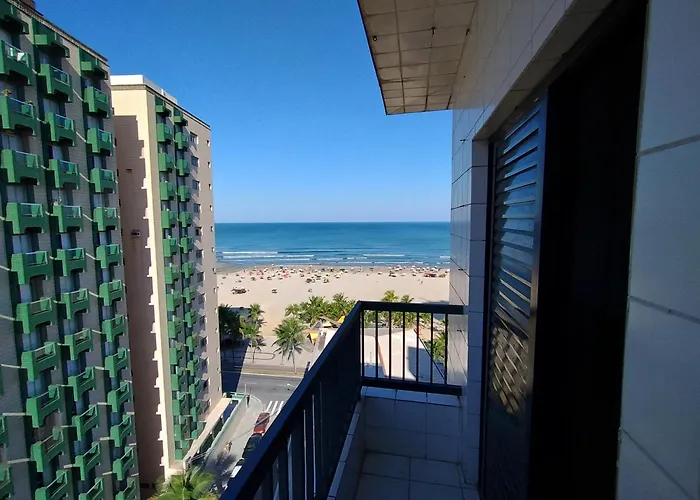 Apartamento Pe Na Areia E Vista Mar A 20 Metros Da Praia Da Aviacao